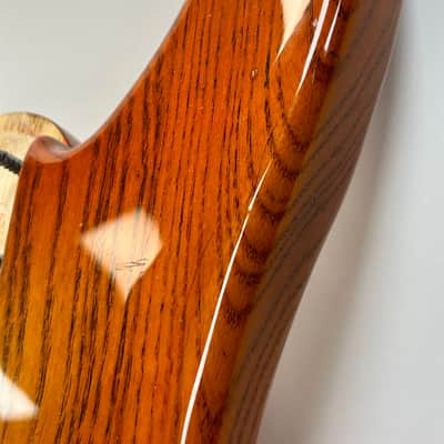Yamaha TRB-5II/L Left Handed Bass Body 90's/00's - Trans Orange image 2