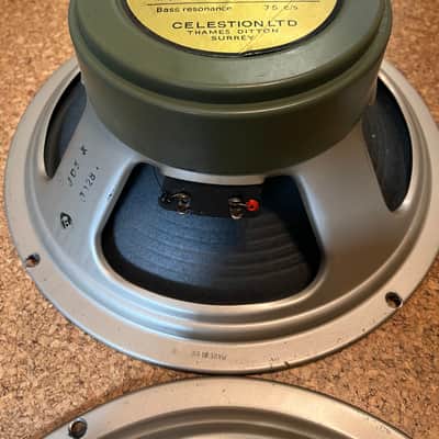 Celestion 1971 Thames Ditton G12H T1281 Pre-Rola Pulsonic 102 014 - QUAD! image 4