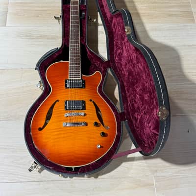 Sadowsky Semi Hollow Archtop 2006 - outragious Violin'burst a small powerhouse for the Pro Player ! image 15