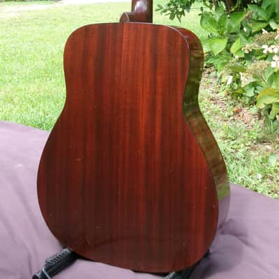 1972 Yamaha FG-180 Jumbo Dreadnought - Natural image 9