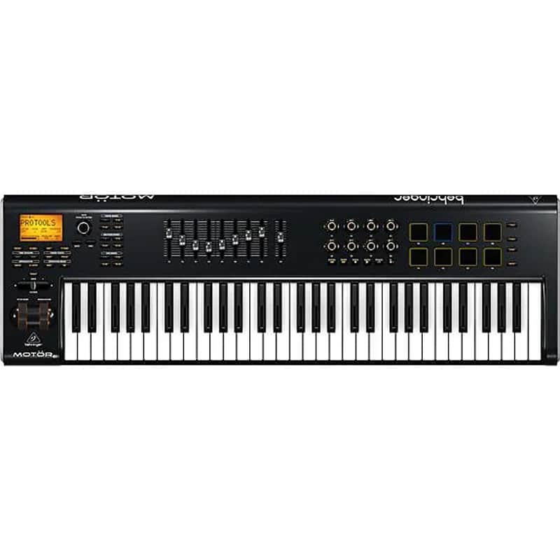 Behringer MOTÖR 61 61-Key USB MIDI Controller Keyboard image 1
