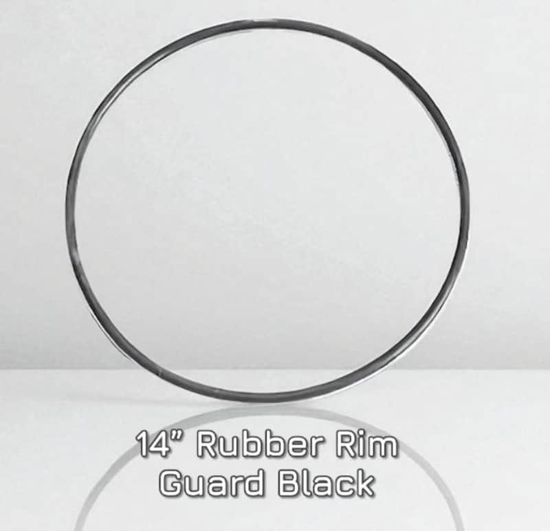 14” Rubber Rim Hoop Guard Protector for Roland Alesis or Acoustic Drum image 1