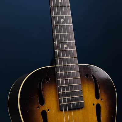 1930s Dobro Model 25 Round Neck Sunburst image 3