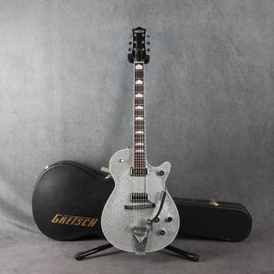 Gretsch G6129T Duo Jet - Silver Sparkle - TV Jones Bridge Pickup - 2nd Hand image 2