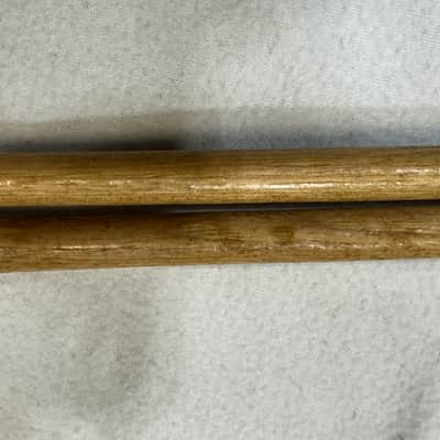Ludwig Blue Ink 7B Double Butt End Drum Sticks (3296-U-4166) 70's - wood image 11