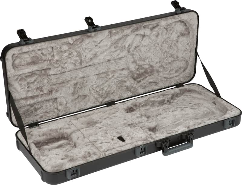 Fender Deluxe Molded Strat®/Tele® Case Black image 1