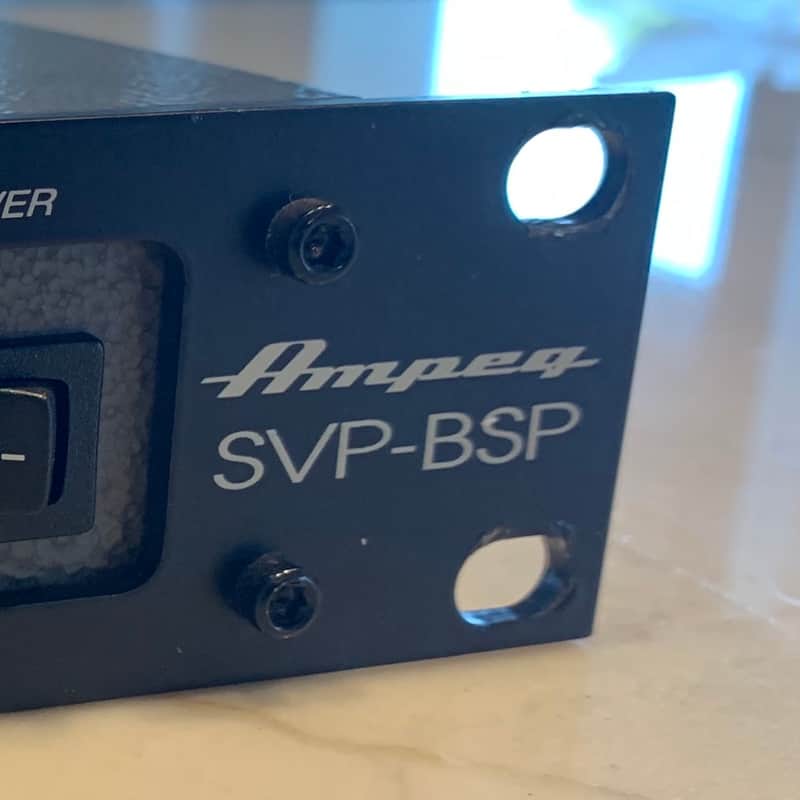 Ampeg SVP-BSP Tube Bass Preamp image 1
