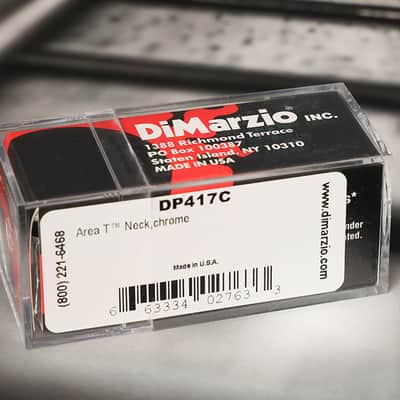 DiMarzio DP417C Area T Neck Pickup - Chrome Cover / Tele Telecaster image 2