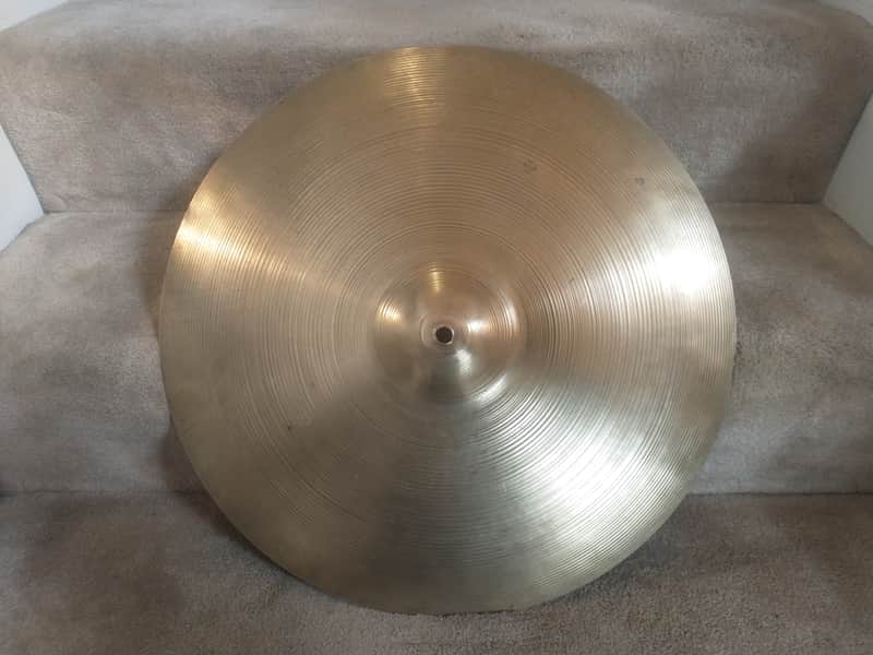 Zildjian Vintage Avedis 20 INch Light Ride Or Large Crash Cymbal, 1960s, 1995 Grams! image 1