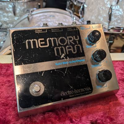 Electro-Harmonix Memory Man 1970s - Silver / Blue image 1