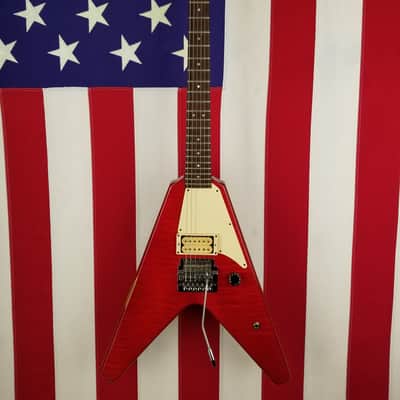 1984 Hamer Vector - KK Downing Model - Flame Maple Top - 100% Original image 2