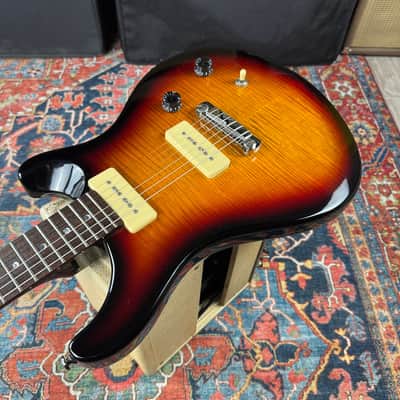 PRS Soapbar II Double Cut SE Flame Maple 3 Tone Sunburst - 2007 image 11