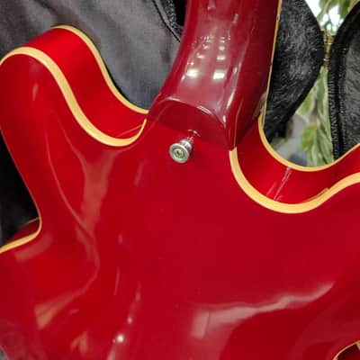 Gibson ES-335 Dot Reissue Semi-Hollow Electric Guitar - 2006 Cherry image 11