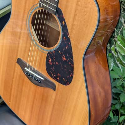 Yamaha FG700S Folk Acoustic Guitar 2010s - Natural image 4