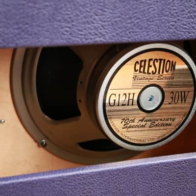 2006 Divided by 13 FTR-37 Head w/ Matching 2x12 Speaker Cabinet & Switchazel A/B Pedal (Purple/Egg) image 18