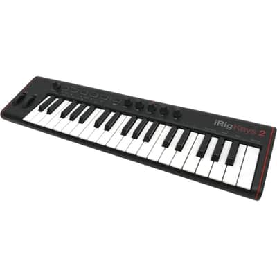 IK Multimedia iRig Keys 2 - 37 Mini Key Controller for iPhone, iPad and Mac/PC image 5