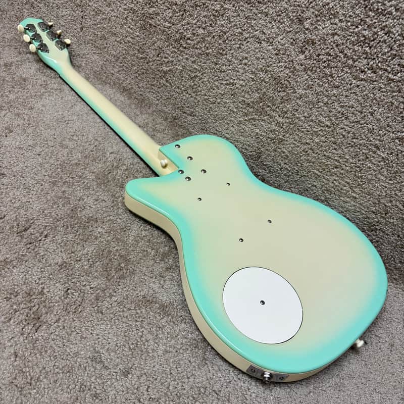 Danelectro 56-U2 Aqua Burst w/ Tweed Dano Gig Bag | Reverb