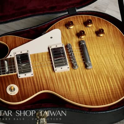1998 Gibson Custom Shop YCS Yamano 1958 Les Paul Reissue with AAAA Killer Top image 3