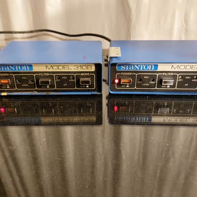 Stanton 310 & 310B Professional phono preamplifiers 1960's - Blue image 2
