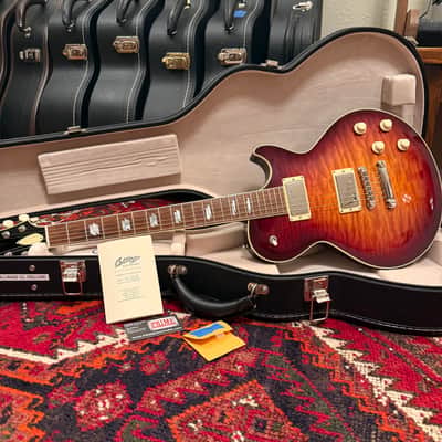 Collings CL City Limits Deluxe Quilt Top w/ Parallelogram Inlays image 17