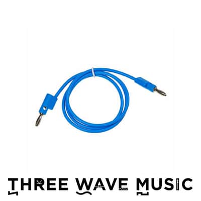Buchla Banana Cable 30" Blue [Three Wave Music] image 1