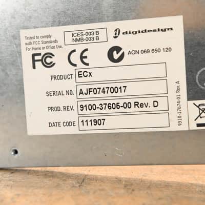 Digidesign ECx - Remote Control Ethernet Card CG01V9S image 8