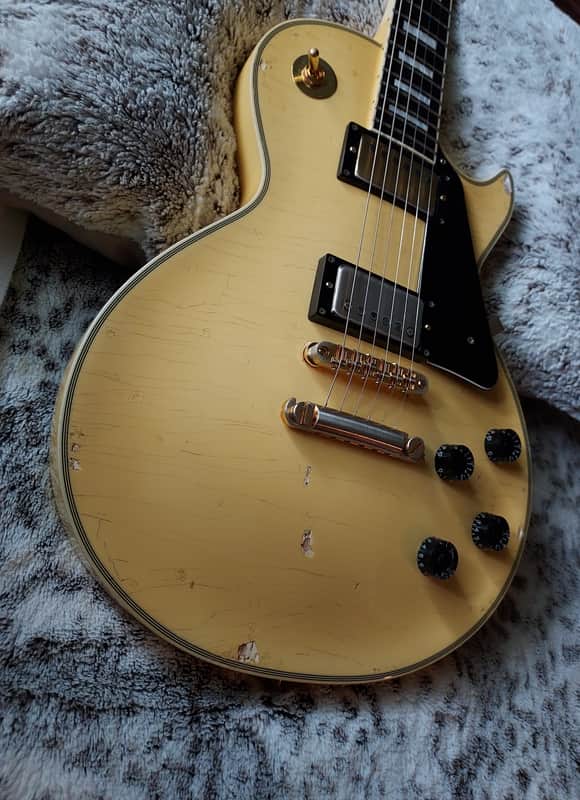 ESP Edwards LP Les Paul Custom 2008 Randy Rhoads Heavy Relic | Reverb