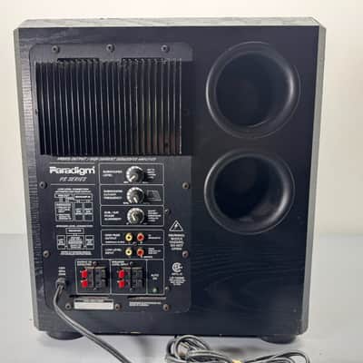 Paradigm PS Series PS800 Subwoofer Vintage Home Theater Bass Audio Powered Sub image 4
