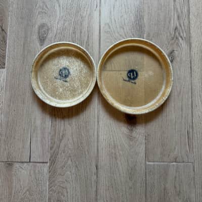 LP Classic Bongos Heads Comfort Curve II Rawhide Hand Picked - Natural image 2