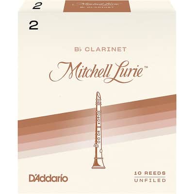 Mitchell Lurie Bb Clarinet Reeds Strength 2 Box of 10 image 1