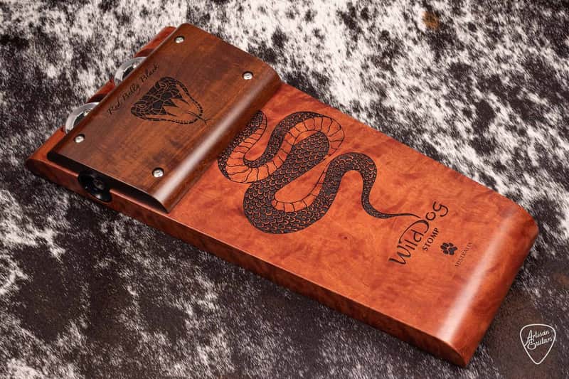 Wild Dog Red Belly Black Snake Stomp Box - 890426 image 1