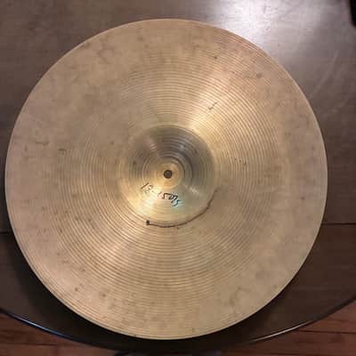 Restored Zildjian 18" A. Zildjian '60s Stamp Ride Cymbal 1960s - Traditional image 2