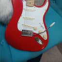Rescued and Upgraded 2000 MIM Fender Standard Stratocaster - Hot Rod Red