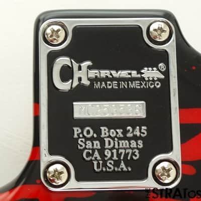 Charvel Warren DeMartini San Dimas LOADED BODY, Floyd Rose Duncan Skull + Blood image 3