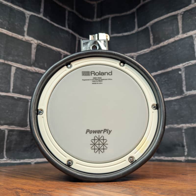 Roland PDX‑8 V‑Drum 10" Dual‑Trigger Mesh Drum Pad – Head/Rim Triggering, Quiet Mesh Design, Responsive Feel image 1