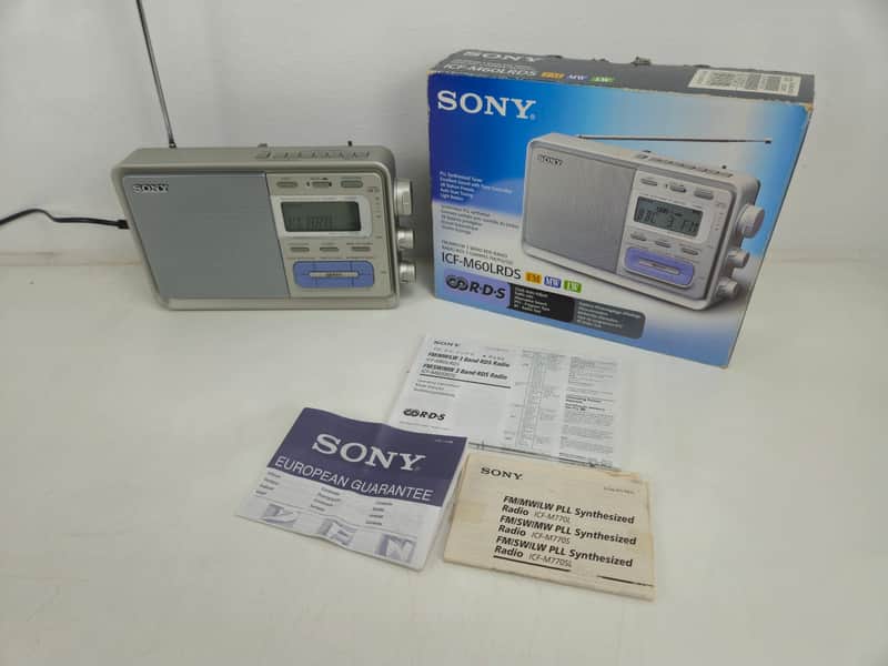 Sony - ICF-M60LRDS - Portable Radio - As New image 1
