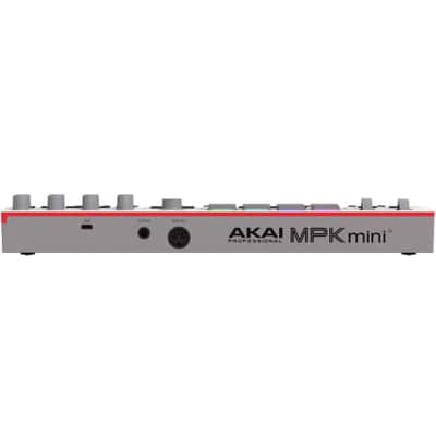 Akai MPK Mini 4 (Gray) | 25-Key MIDI Controller – RGB Pads, USB-C, MIDI Out image 3