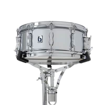 British Drum Co. BB-14-60-SN Bluebird Series Chrome Over Brass Snare. 6" x 14" image 12