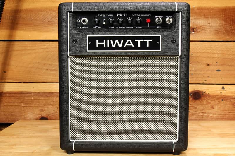 HiWatt Hi-5 / T5 1x10 5W Combo Tube Amplifier 2-Ch Amp Celestion G10N-40 00013 image 1