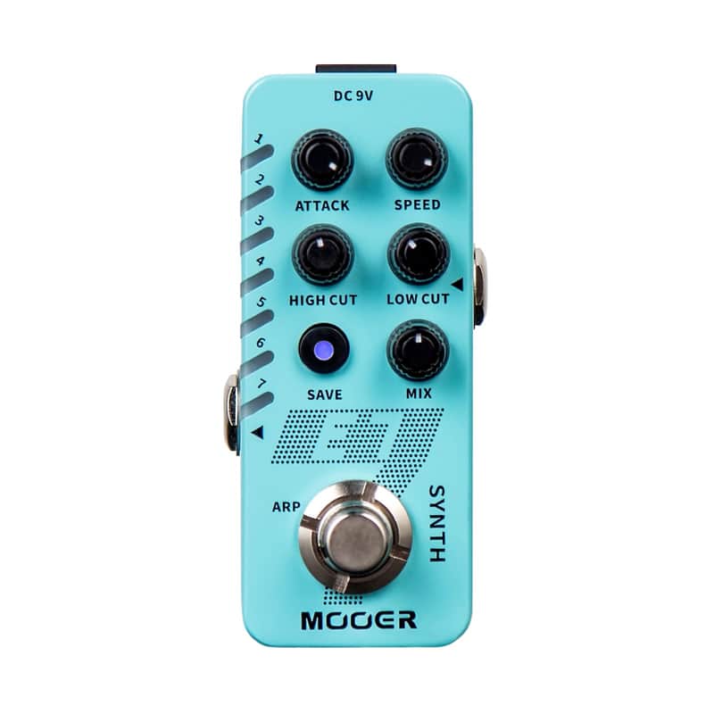 MOOER E7 Polyphonic Guitar Synth Pedal Electronic Synthesizer, (Price includes the import duty for US buyer) image 1