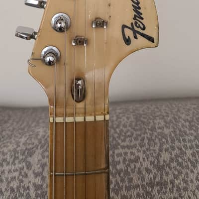 Fernandes FST 1976 - Sunburst - Sen ash - MIJ Vintage Stratocaster image 8