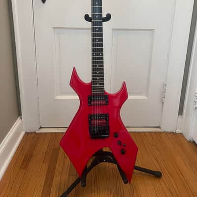 B.C. Rich Warlock 1980s - Red image 1