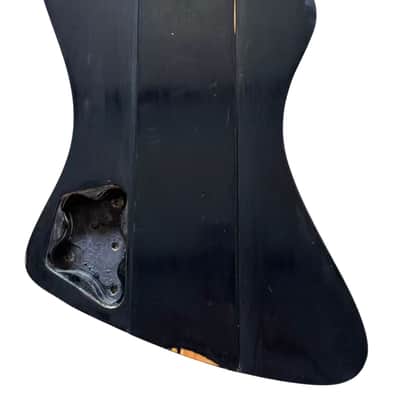Black Firebird Style Bass Guitar Body DIY Project image 4