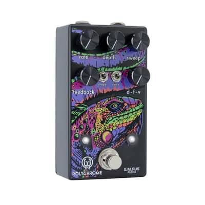 New Walrus Audio Polychrome Analog Flanger Guitar Effects Pedal Bild 3