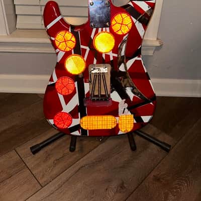 Eddie Van Halen Tribute Build Frankenstrat Frankenstein Guitar image 6