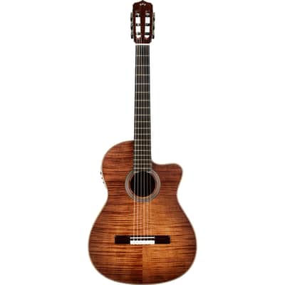 Cordoba Fusion 12 Acoustic Electric Guitar - Cinnamon Burst image 2