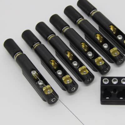 Nova Guitar Parts Single String Headless Guitar Bridge - 7 pcs image 3