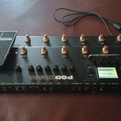 Line 6 POD HD500 Multi-Effect and Amp Modeler 2010 - 2013 - Black image 1