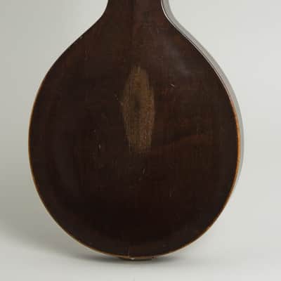 Gibson A-Junior Snakehead Carved Top Mandolin (1927), ser. #80820, period black hard shell case. image 4