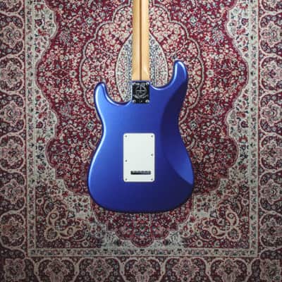 Fender American Standard Stratocaster HH with Maple Fretboard 2014 - Ocean Blue Metallic image 2